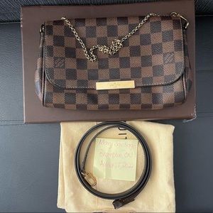 SOLD LV Favorite MM Damier Ebene